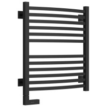 Полотенцесушитель электрический 600х500 темный титан муар МЭМ левый Сунержа Аркус 2.0 15-5604-6050