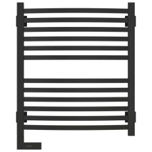 Полотенцесушитель электрический 600х500 черный матовый МЭМ левый Сунержа Аркус 2.0 31-5604-6050