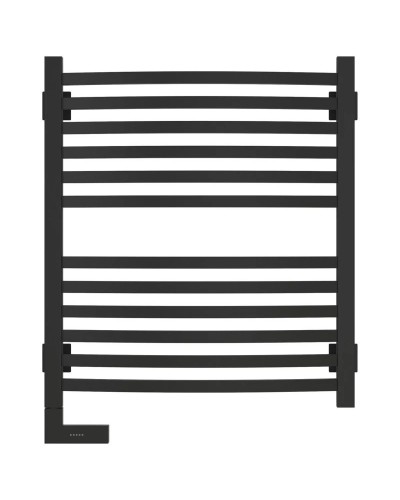 Полотенцесушитель электрический 600х500 черный матовый МЭМ левый Сунержа Аркус 2.0 31-5604-6050