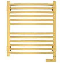 Полотенцесушитель электрический 600х500 золотой матовый МЭМ правый Сунержа Аркус 2.0 032-5605-6050