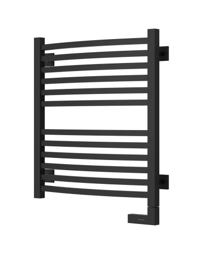 Полотенцесушитель электрический 600х500 темный титан муар МЭМ правый Сунержа Аркус 2.0 15-5605-6050