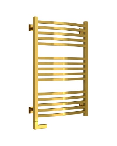 Полотенцесушитель электрический 800х500 золотой МЭМ левый Сунержа Аркус 2.0 03-5604-8050