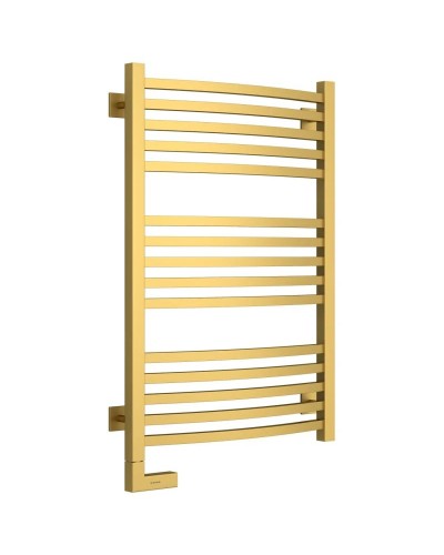 Полотенцесушитель электрический 800х500 золотой матовый МЭМ левый Сунержа Аркус 2.0 032-5604-8050