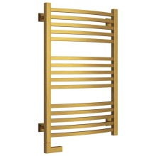 Полотенцесушитель электрический 800х500 состаренная латунь МЭМ левый Сунержа Аркус 2.0 051-5604-8050