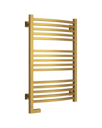 Полотенцесушитель электрический 800х500 состаренная латунь МЭМ левый Сунержа Аркус 2.0 051-5604-8050