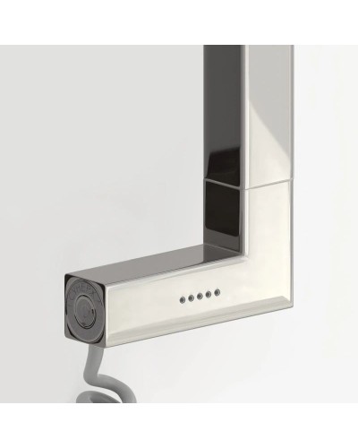 Полотенцесушитель электрический 800х500 темный титан муар МЭМ левый Сунержа Аркус 2.0 15-5604-8050