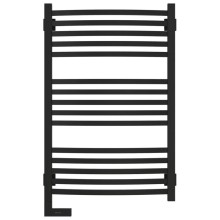Полотенцесушитель электрический 800х500 черный матовый МЭМ левый Сунержа Аркус 2.0 31-5604-8050