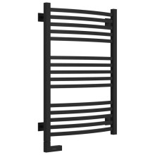Полотенцесушитель электрический 800х500 черный матовый МЭМ левый Сунержа Аркус 2.0 31-5604-8050