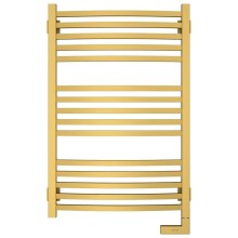 Полотенцесушитель электрический 800х500 золотой матовый МЭМ правый Сунержа Аркус 2.0 032-5605-8050