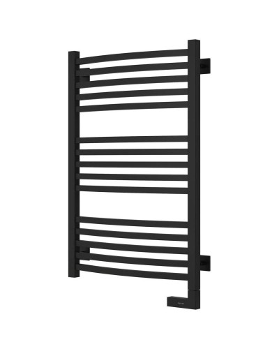 Полотенцесушитель электрический 800х500 черный матовый МЭМ правый Сунержа Аркус 2.0 31-5605-8050
