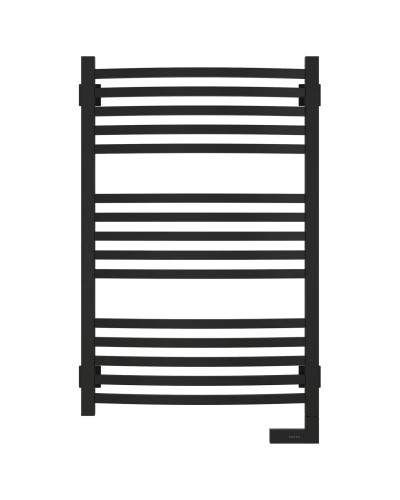 Полотенцесушитель электрический 800х500 черный матовый МЭМ правый Сунержа Аркус 2.0 31-5605-8050