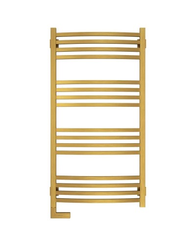 Полотенцесушитель электрический 1000х500 состаренная латунь МЭМ левый Сунержа Аркус 2.0 051-5604-1050