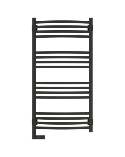 Полотенцесушитель электрический 1000х500 темный титан муар МЭМ левый Сунержа Аркус 2.0 15-5604-1050