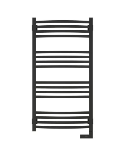 Полотенцесушитель электрический 1000х500 черный матовый МЭМ правый Сунержа Аркус 2.0 31-5605-1050