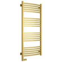 Полотенцесушитель электрический 1200х500 золотой матовый МЭМ левый Сунержа Аркус 2.0 032-5604-1250