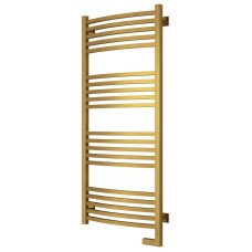 Полотенцесушитель электрический 1200х500 состаренная латунь МЭМ правый Сунержа Аркус 2.0 051-5605-1250