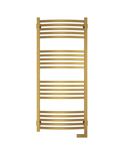 Полотенцесушитель электрический 1200х500 состаренная латунь МЭМ правый Сунержа Аркус 2.0 051-5605-1250