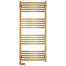 Полотенцесушитель электрический 1200х500 состаренная латунь МЭМ левый Сунержа Аркус 2.0 051-5604-1250