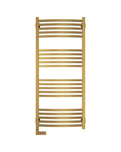 Полотенцесушитель электрический 1200х500 состаренная латунь МЭМ левый Сунержа Аркус 2.0 051-5604-1250