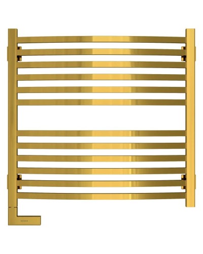 Полотенцесушитель электрический 600х600 золотой МЭМ левый Сунержа Аркус 2.0 03-5604-6060