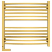 Полотенцесушитель электрический 600х600 золотой матовый МЭМ левый Сунержа Аркус 2.0 032-5604-6060