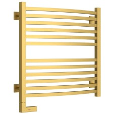 Полотенцесушитель электрический 600х600 золотой матовый МЭМ левый Сунержа Аркус 2.0 032-5604-6060