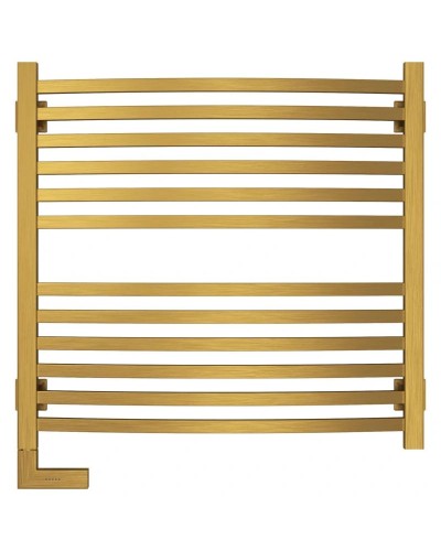 Полотенцесушитель электрический 600х600 состаренная латунь МЭМ левый Сунержа Аркус 2.0 051-5604-6060