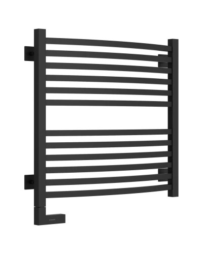 Полотенцесушитель электрический 600х600 темный титан муар МЭМ левый Сунержа Аркус 2.0 15-5604-6060