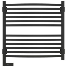 Полотенцесушитель электрический 600х600 черный матовый МЭМ левый Сунержа Аркус 2.0 31-5604-6060