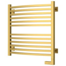 Полотенцесушитель электрический 600х600 золотой матовый МЭМ правый Сунержа Аркус 2.0 032-5605-6060