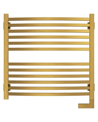 Полотенцесушитель электрический 600х600 состаренная латунь МЭМ правый Сунержа Аркус 2.0 051-5605-6060