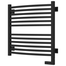 Полотенцесушитель электрический 600х600 черный матовый МЭМ правый Сунержа Аркус 2.0 31-5605-6060