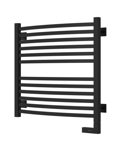 Полотенцесушитель электрический 600х600 черный матовый МЭМ правый Сунержа Аркус 2.0 31-5605-6060