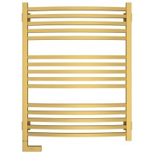 Полотенцесушитель электрический 800х600 золотой матовый МЭМ левый Сунержа Аркус 2.0 032-5604-8060