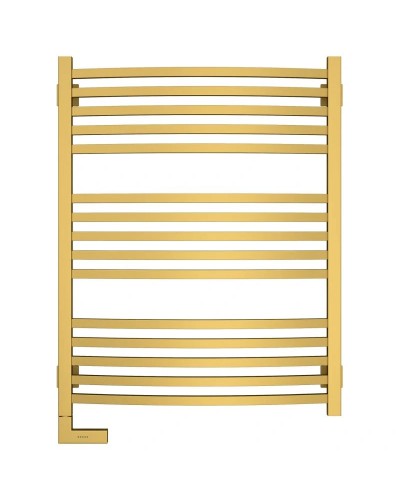 Полотенцесушитель электрический 800х600 золотой матовый МЭМ левый Сунержа Аркус 2.0 032-5604-8060