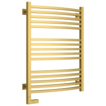 Полотенцесушитель электрический 800х600 золотой матовый МЭМ левый Сунержа Аркус 2.0 032-5604-8060