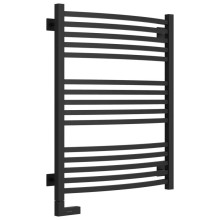 Полотенцесушитель электрический 800х600 темный титан муар МЭМ левый Сунержа Аркус 2.0 15-5604-8060