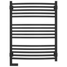 Полотенцесушитель электрический 800х600 черный матовый МЭМ левый Сунержа Аркус 2.0 31-5604-8060