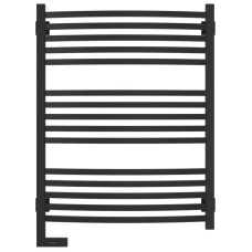 Полотенцесушитель электрический 800х600 черный матовый МЭМ левый Сунержа Аркус 2.0 31-5604-8060