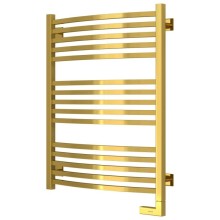 Полотенцесушитель электрический 800х600 золотой МЭМ правый Сунержа Аркус 2.0 03-5605-8060