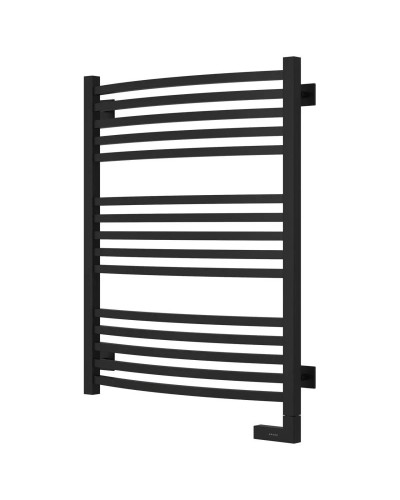 Полотенцесушитель электрический 800х600 черный матовый МЭМ правый Сунержа Аркус 2.0 31-5605-8060