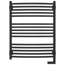 Полотенцесушитель электрический 800х600 черный матовый МЭМ правый Сунержа Аркус 2.0 31-5605-8060