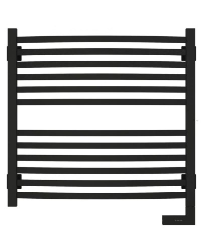 Полотенцесушитель электрический 600х600 темный титан муар МЭМ правый Сунержа Аркус 2.0 15-5605-6060