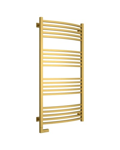 Полотенцесушитель электрический 1200х600 золотой матовый МЭМ левый Сунержа Аркус 2.0 032-5604-1260