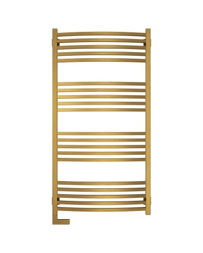 Полотенцесушитель электрический 1200х600 состаренная латунь МЭМ левый Сунержа Аркус 2.0 051-5604-1260