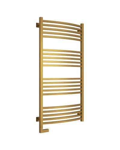 Полотенцесушитель электрический 1200х600 состаренная латунь МЭМ левый Сунержа Аркус 2.0 051-5604-1260