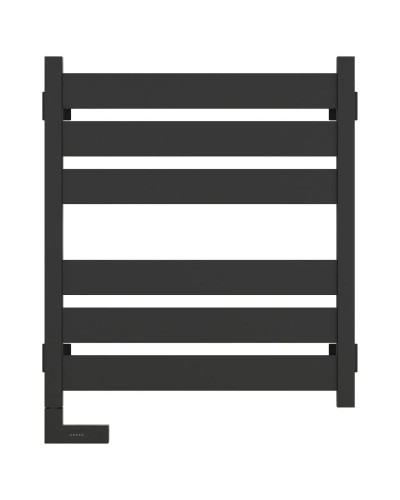 Полотенцесушитель электрический 600х500 темный титан муар МЭМ левый Сунержа Центурион 2.0 15-5602-6050