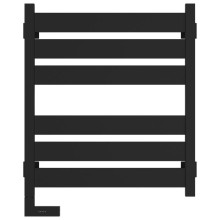 Полотенцесушитель электрический 600х500 черный матовый МЭМ левый Сунержа Центурион 2.0 31-5602-6050