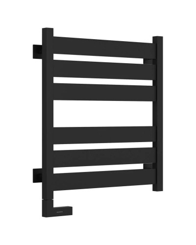 Полотенцесушитель электрический 600х500 черный матовый МЭМ левый Сунержа Центурион 2.0 31-5602-6050