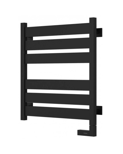 Полотенцесушитель электрический 600х500 черный матовый МЭМ правый Сунержа Центурион 2.0 31-5603-6050